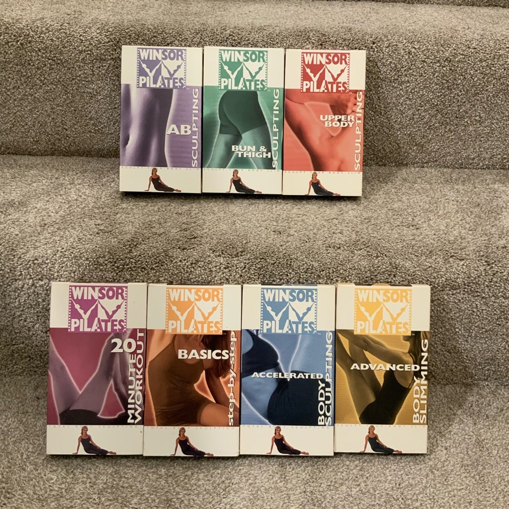 Daisy Fuentes- Windsor Pilates VHS Set
